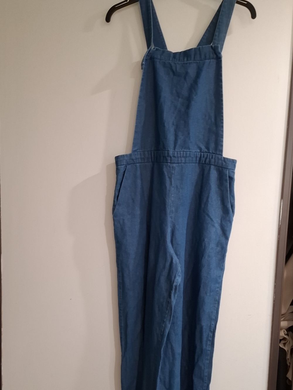 Xhilaration Blue Denim Jumpsuit Wide Leg